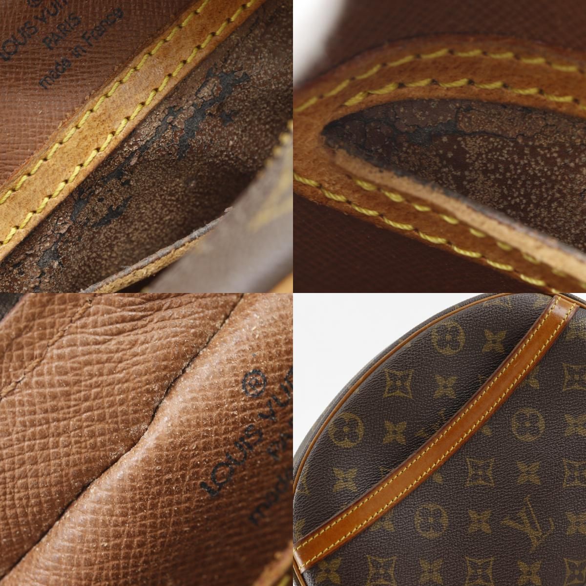 Louis Vuitton Vintage Monogram Canvas Brown LadyShoulder Shoulder Bag — view 8