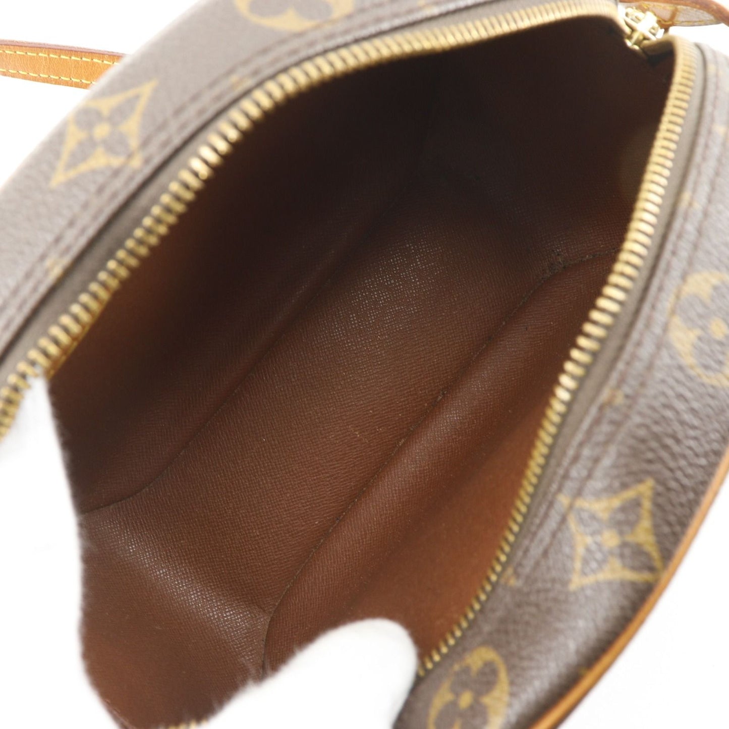 Louis Vuitton Vintage Monogram Canvas Brown LadyShoulder Shoulder Bag — view 5