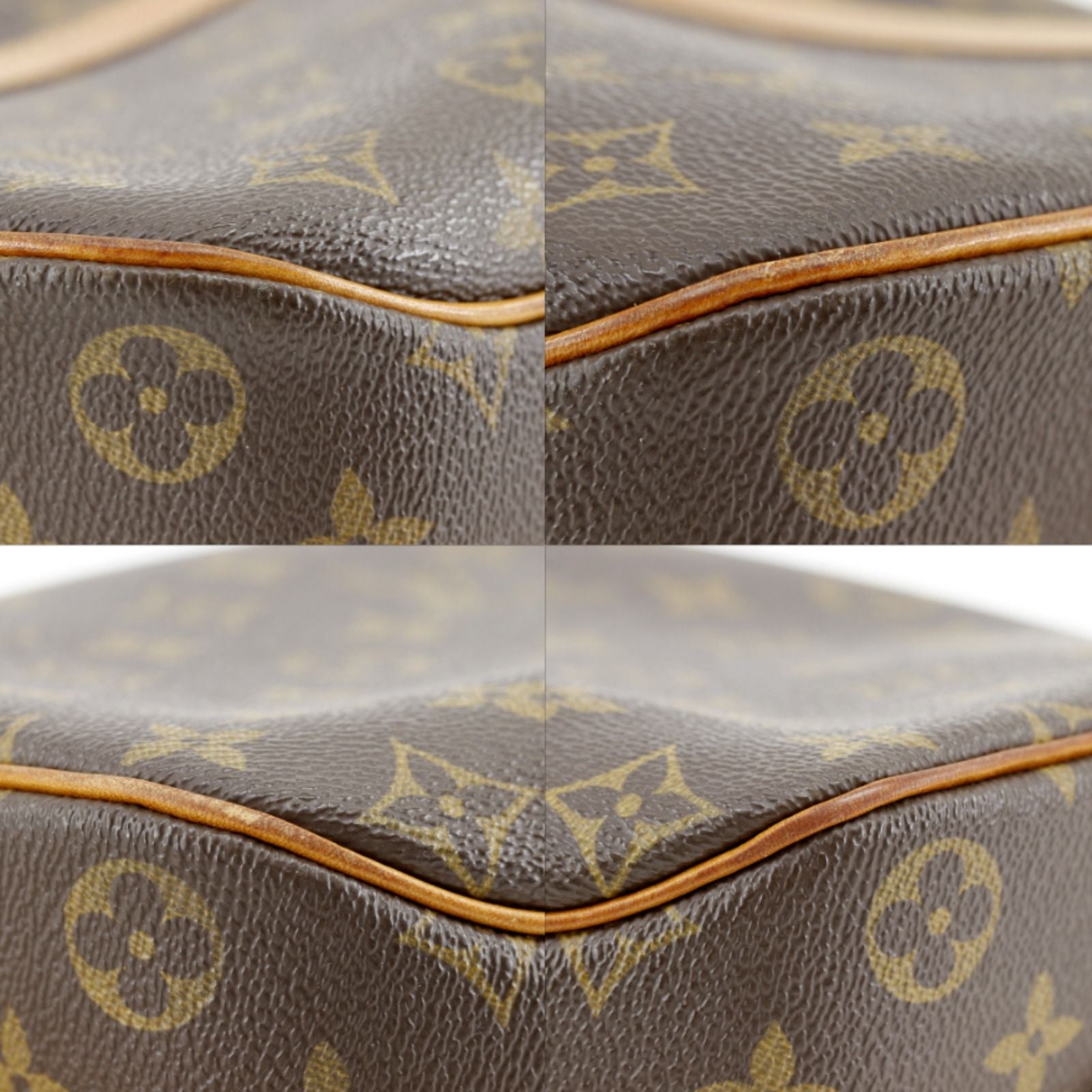 Louis Vuitton Vintage Monogram Canvas Brown LadyShoulder Shoulder Bag — view 4