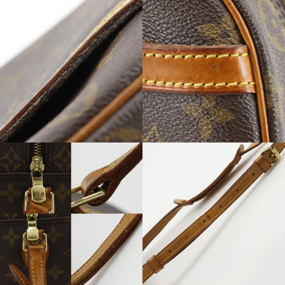 Louis Vuitton Vintage Monogram Canvas Brown LadyShoulder Shoulder Bag — view 9