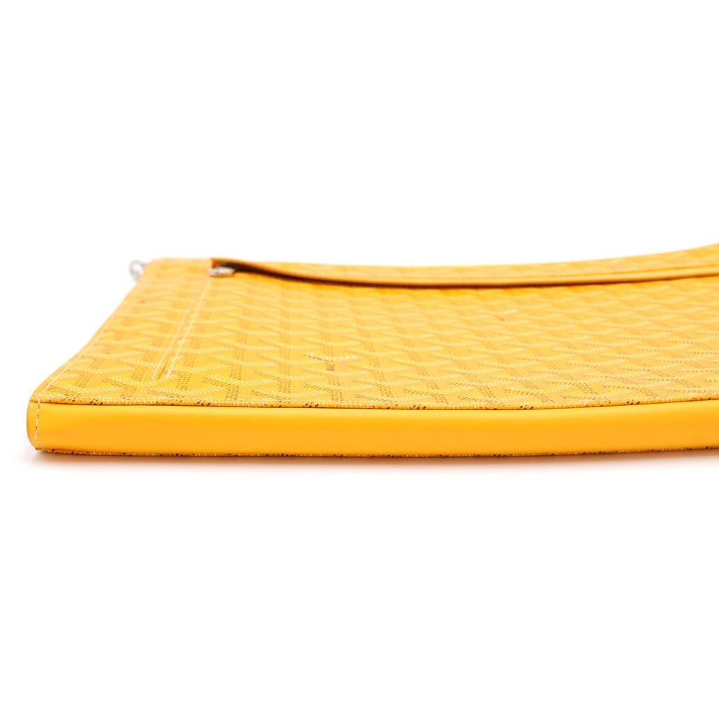 Goyard Sorbonne Clutch Yellow — view 4