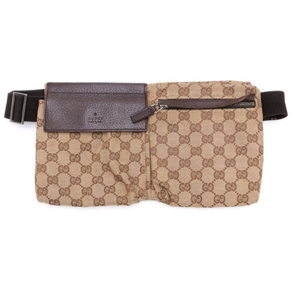 Gucci GG Canvas Belt Bag Beige