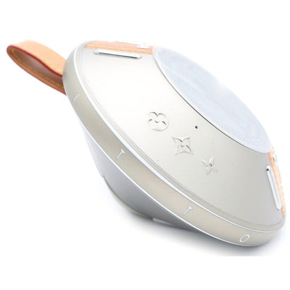Louis Vuitton Nanogram Speaker Copper Silver Leather — view 3