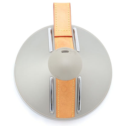 Louis Vuitton Nanogram Speaker Copper Silver Leather — view 2