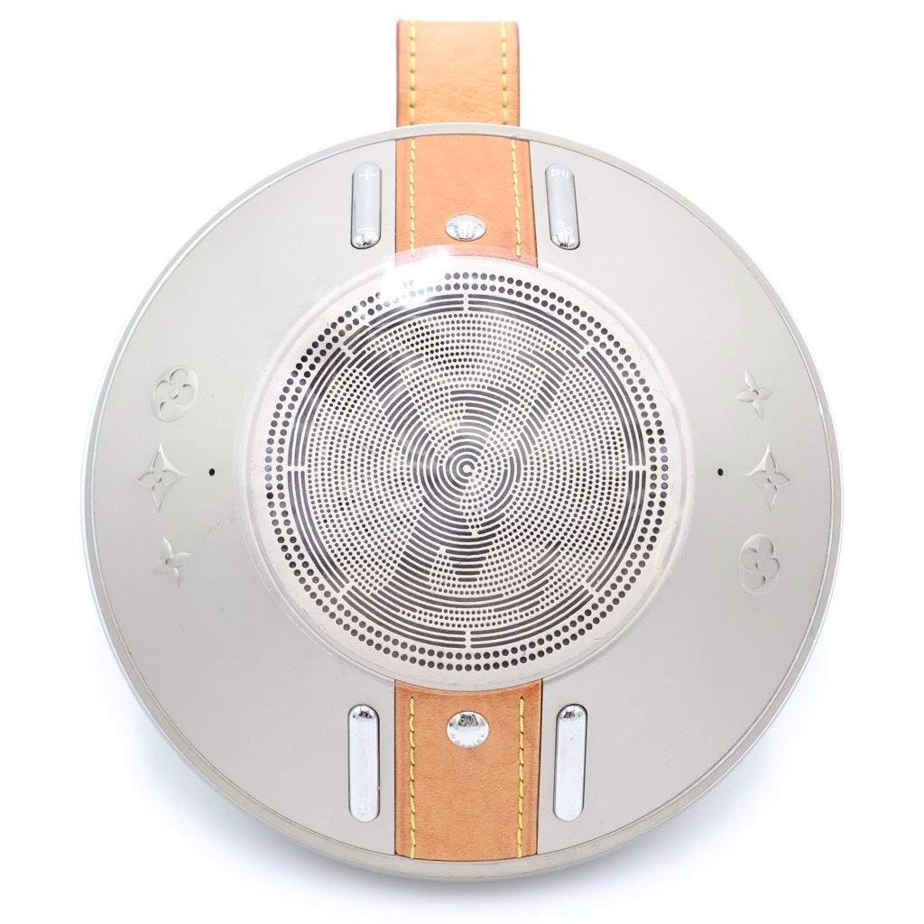 Louis Vuitton Nanogram Speaker Copper Silver Leather