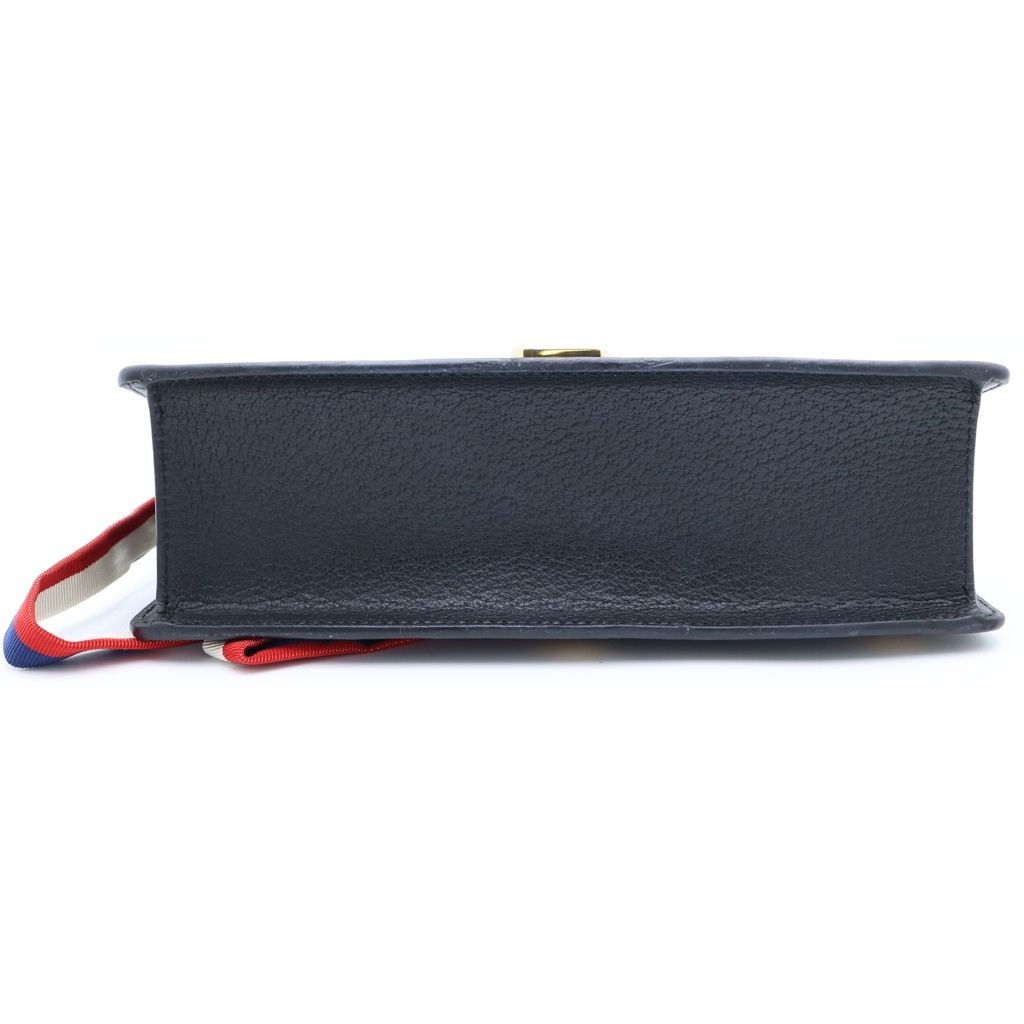 Gucci Sherry Line Sylvie Shoulder Bag Black — view 5