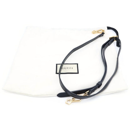 Gucci Sherry Line Sylvie Shoulder Bag Black — view 7