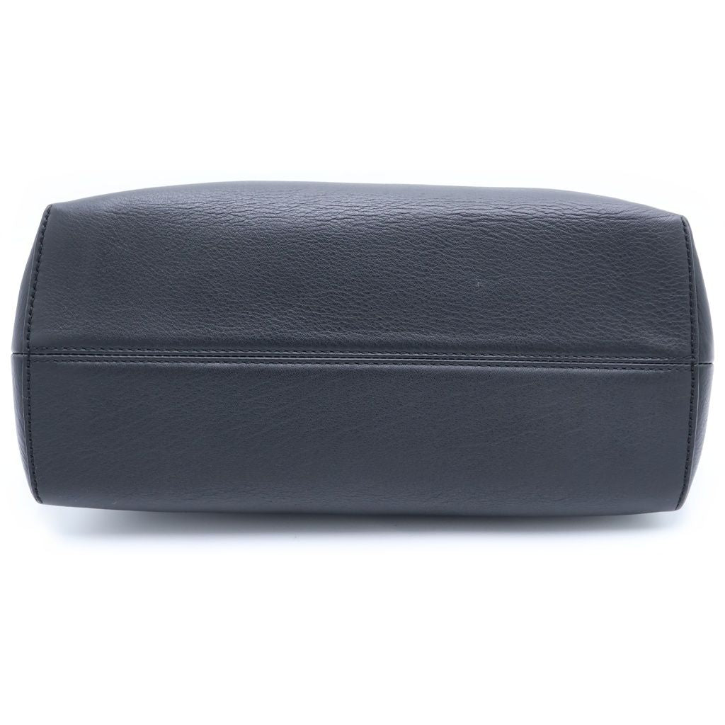Fendi Visible Leather Black Handbag — view 5