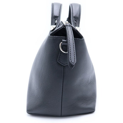 Fendi Visible Leather Black Handbag — view 3