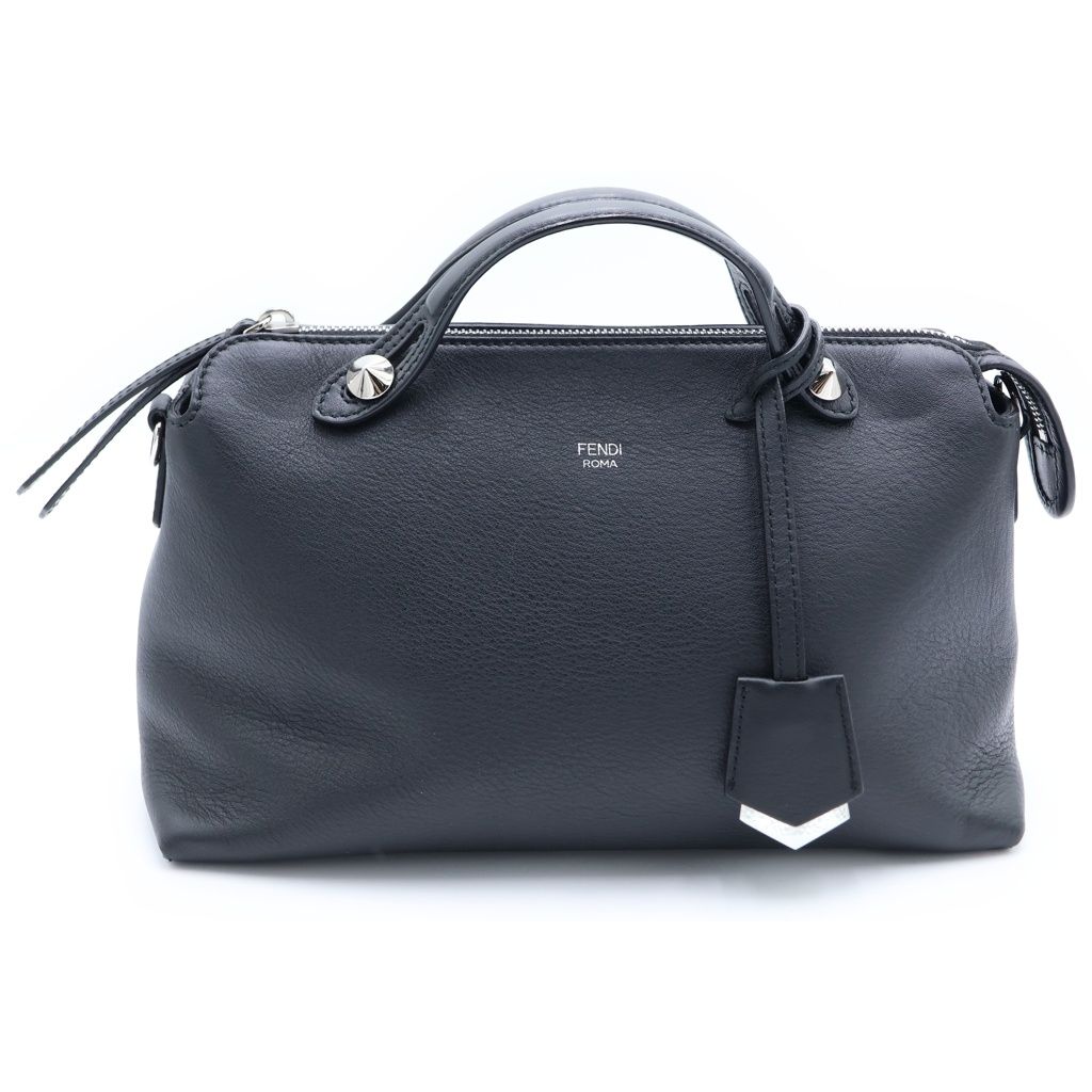 Fendi Visible Leather Black Handbag