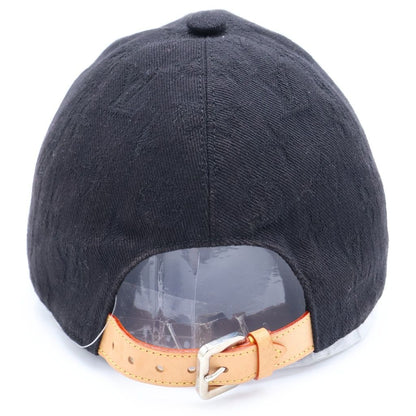 Louis Vuitton Monogram Essential Baseball Cap Hat Black — view 2