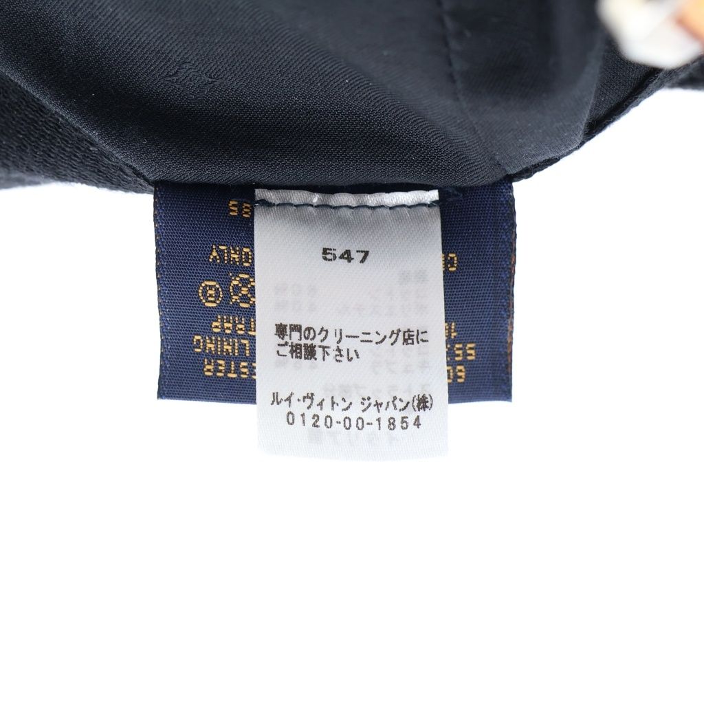 Louis Vuitton Monogram Essential Baseball Cap Hat Black — view 8
