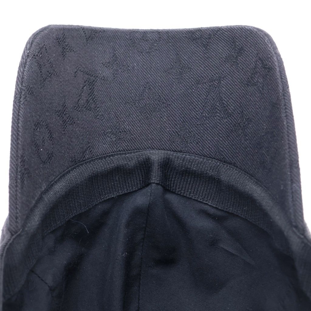 Louis Vuitton Monogram Essential Baseball Cap Hat Black — view 5