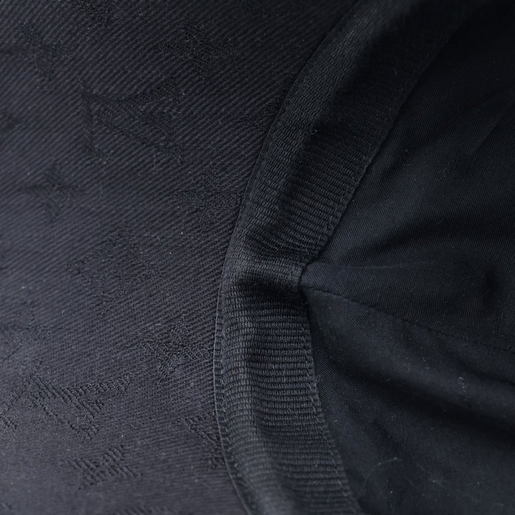 Louis Vuitton Monogram Essential Baseball Cap Hat Black — view 6