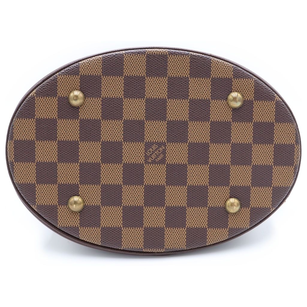 Louis Vuitton Marais Bucket Shoulder Bag Tote Damier Brown Pouch Out of Stock — view 5
