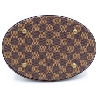 Louis Vuitton Marais Bucket Shoulder Bag Tote Damier Brown Pouch Out of Stock — view 5