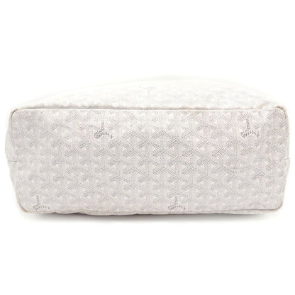 Goyard Saint Louis PM Tote White Leather — view 6