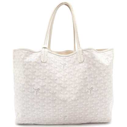 Goyard Saint Louis PM Tote White Leather — view 2