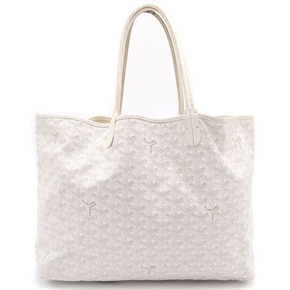 Goyard Saint Louis PM Tote White Leather