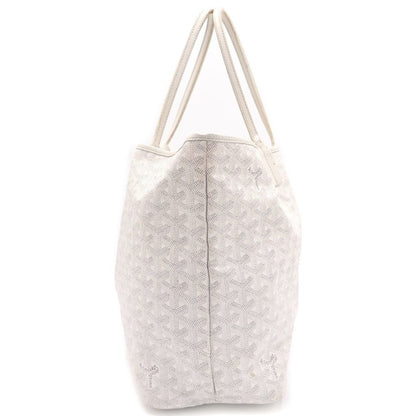 Goyard Saint Louis PM Tote White Leather — view 3