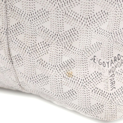 Goyard Saint Louis PM Tote White Leather — view 5