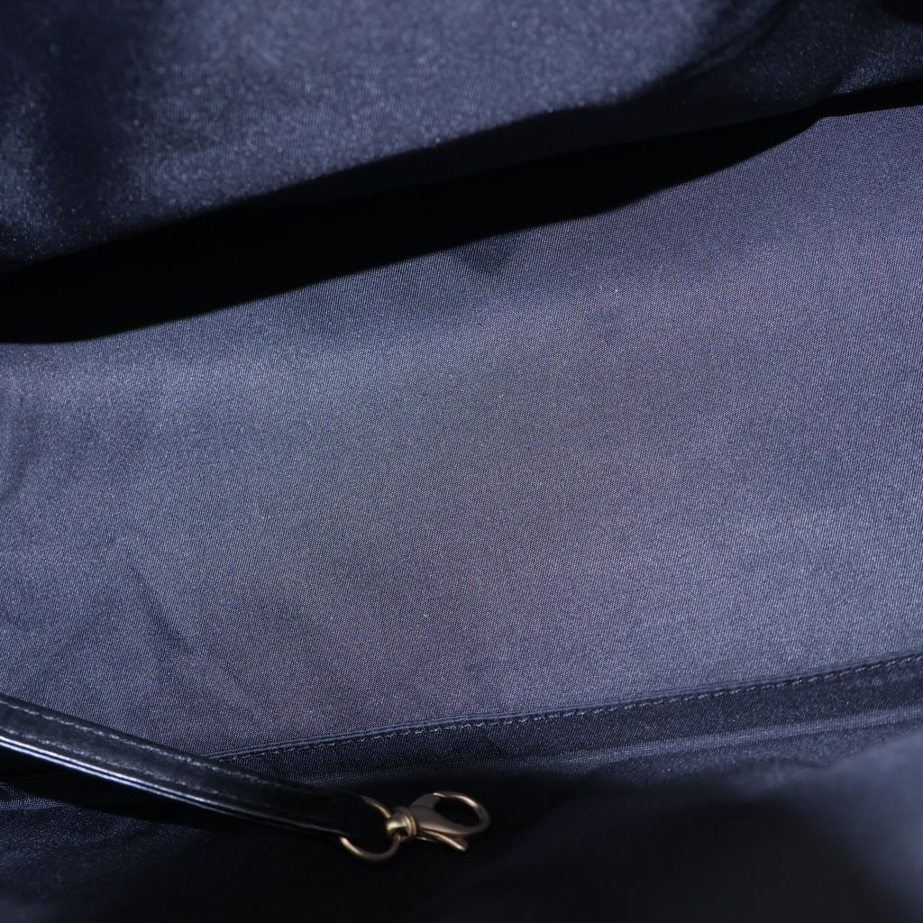 Chanel New Travel Line Tote Black Nylon Leather — view 4