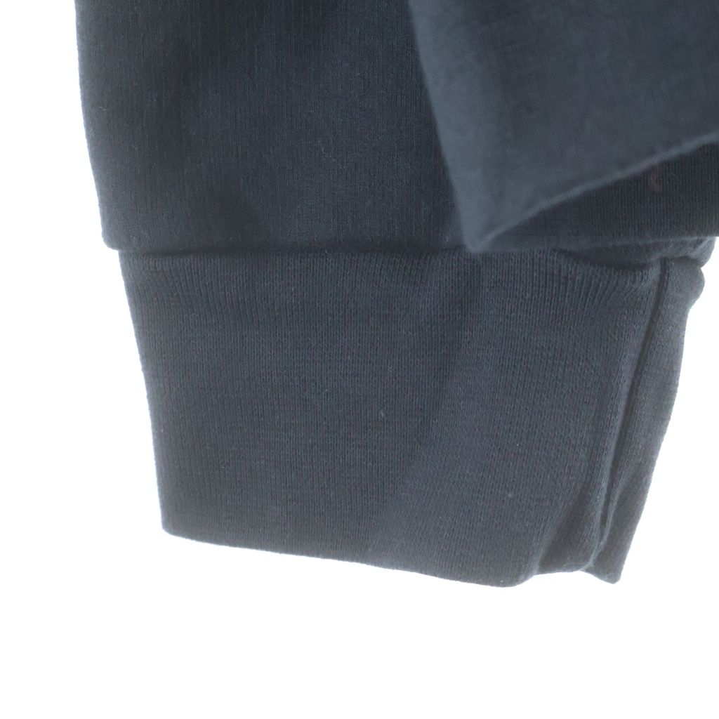 Chrome Hearts Vertical Logo Zip Up Hoodie Black — view 6