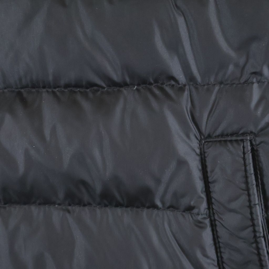 Moncler Arm Cut Replacement Down Jacket Black — view 6