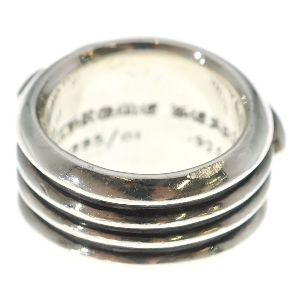 Chrome Hearts Dagger Heart Daga Ring Silver — view 2