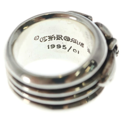 Chrome Hearts Dagger Heart Daga Ring Silver — view 5