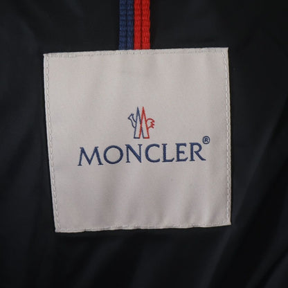 Moncler Aphroti Afroti Furred Down Jacket Long Coat Black — view 6