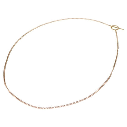 Hermes Echappee Necklace Pendant Chain Pink Gold PG — view 2