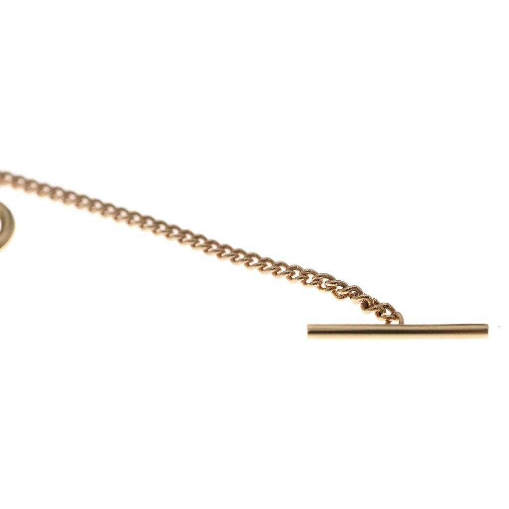 Hermes Echappee Necklace Pendant Chain Pink Gold PG — view 4