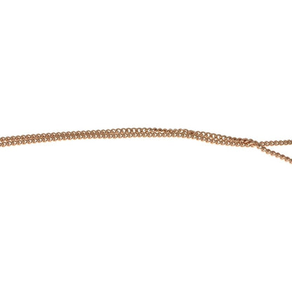 Hermes Echappee Necklace Pendant Chain Pink Gold PG — view 5