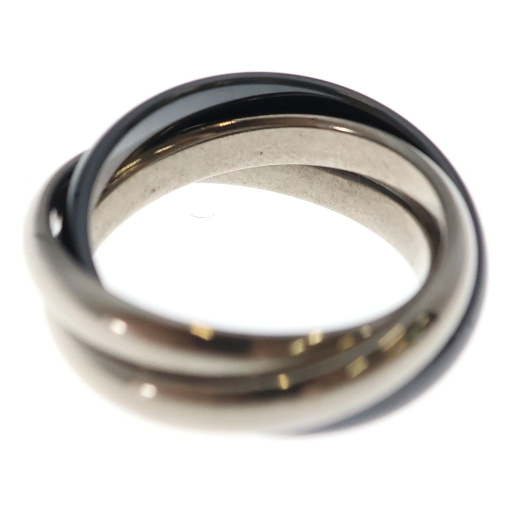Cartier Trinity Ring Silver Black CE — view 5