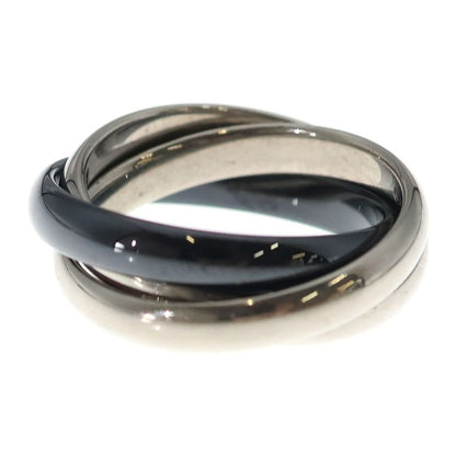 Cartier Trinity Ring Silver Black CE