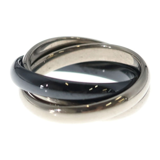 Cartier Trinity Ring Silver Black CE