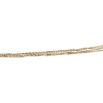 Cartier Love Circle Necklace Pendant Chain Diamond Gold — view 4