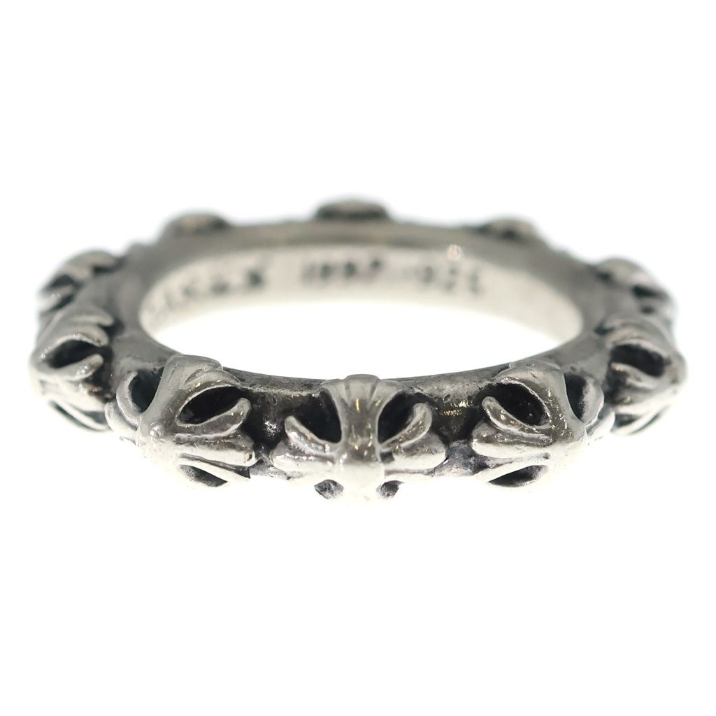 Chrome Hearts Cross Band Ring Silver