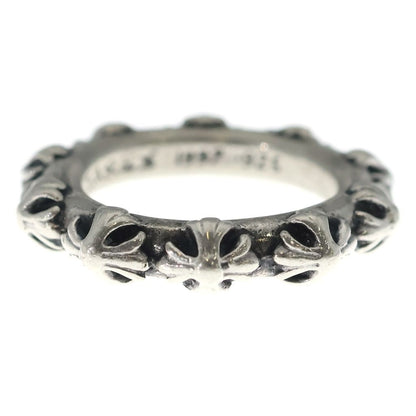 Chrome Hearts Cross Band Ring Silver