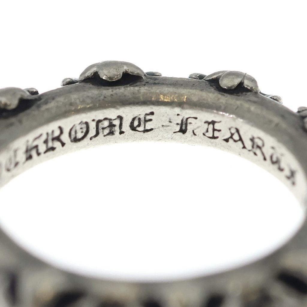 Chrome Hearts Cross Band Ring Silver — view 6