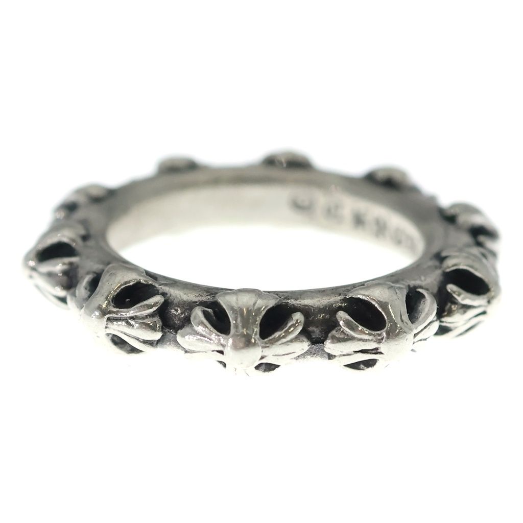 Chrome Hearts Cross Band Ring Silver — view 2