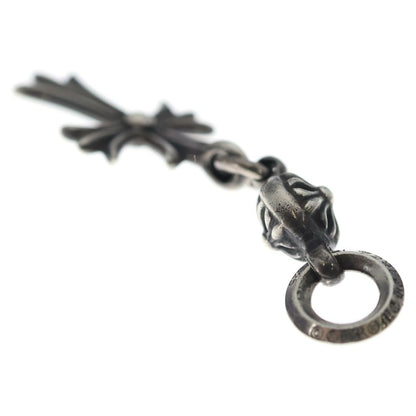 Chrome Hearts Tny CH Crs 1 Ball Tiny CH Cross Charm Pendant Top Silver — view 5