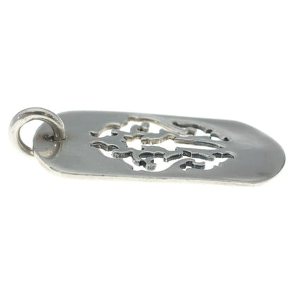 Chrome Hearts Tag Lrg Dagger Cutout Dog Tag Large Necklace Top — view 4