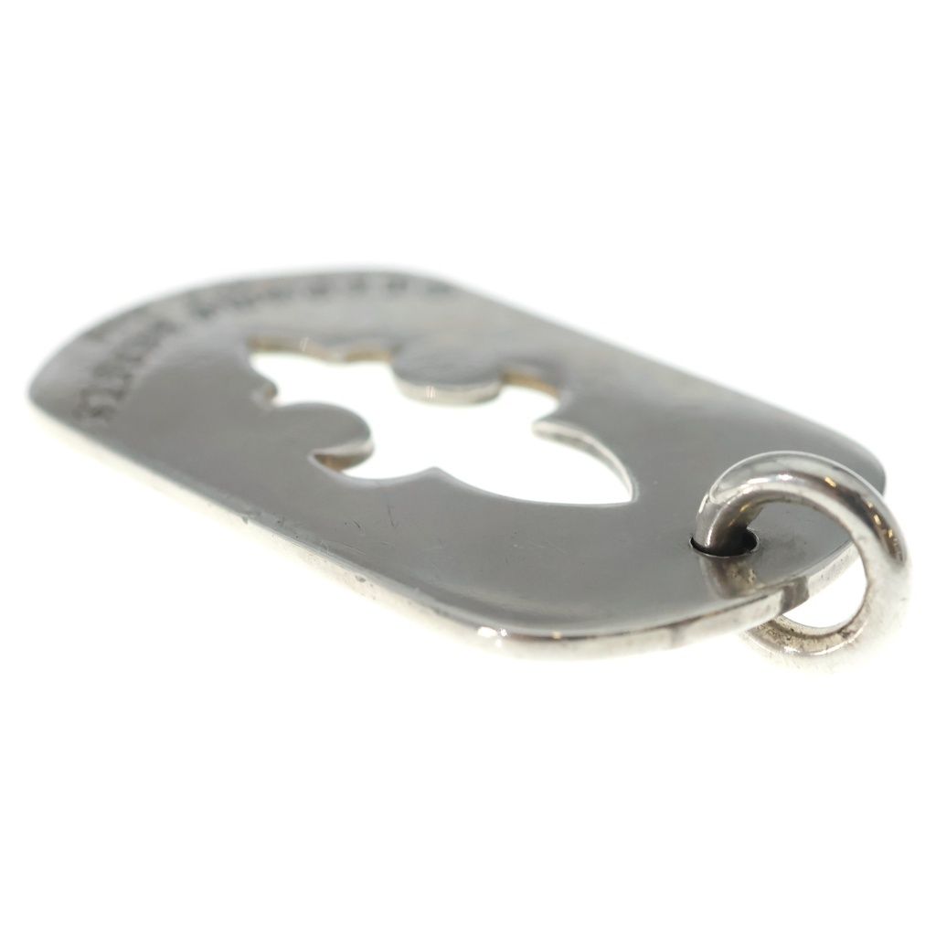 Chrome Hearts Tag Lrg BS Fluer BS Flag Dog Tag Silver Necklace Top — view 5