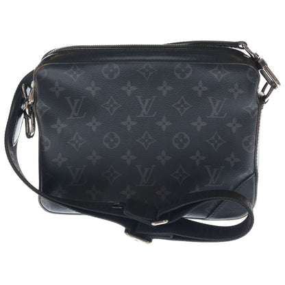 Louis Vuitton Monogram Eclipse Trio Messenger Shoulder Bag Black — view 2