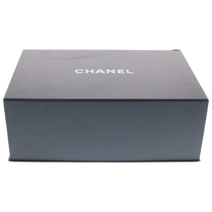 Chanel Quilted Lambskin Leather Chain Shoulder Bag Navy Gold — view 6