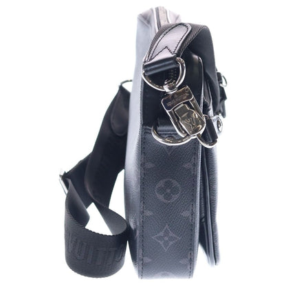 Louis Vuitton Trio Messenger Monogram Eclipse Shoulder Bag Pouch Black Gray — view 3
