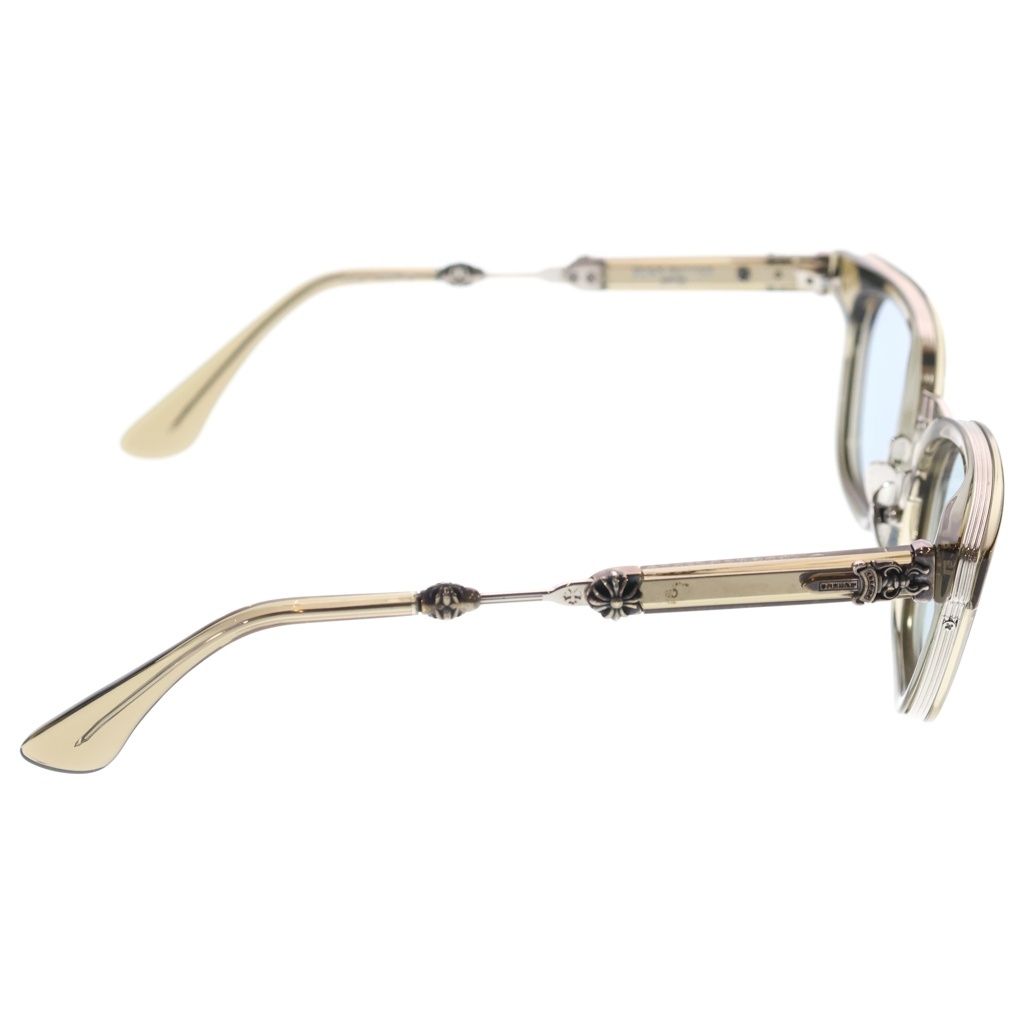 Chrome Hearts Duck Butter Dagger Wellington Sunglasses Eyewear Olive Silver 52 — view 3