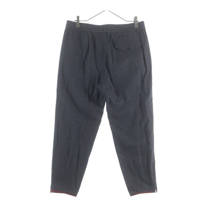 Gucci Zip Hem Wool Pants Gray — view 2